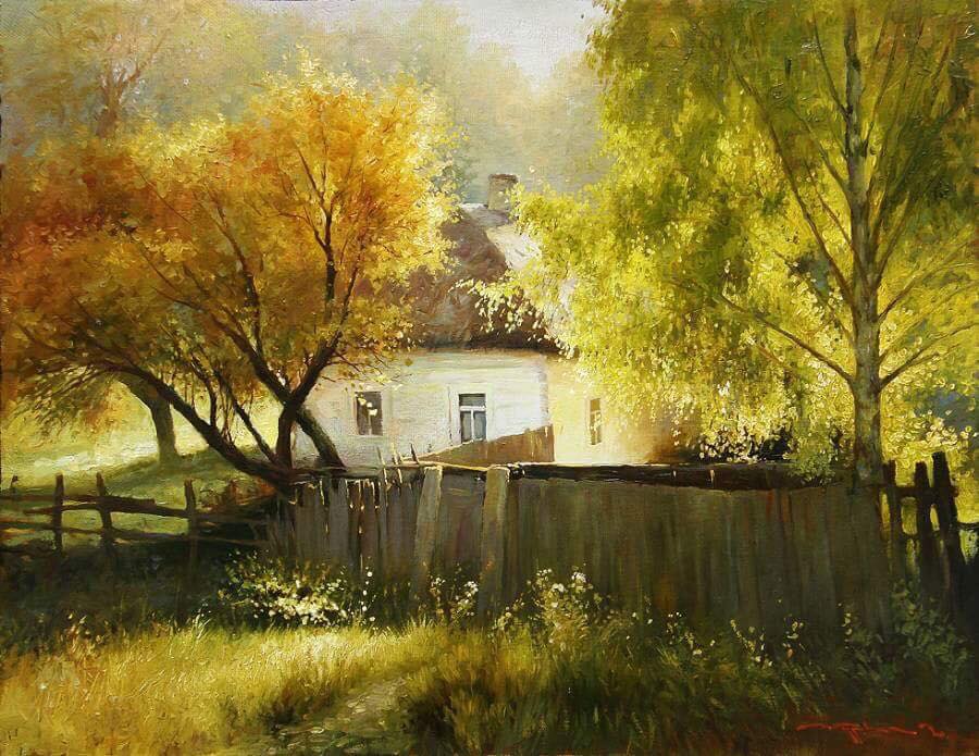 Українські пейзажі на картинах